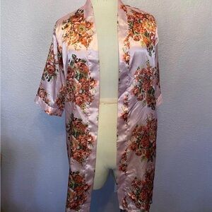 Pink Floral Kimono